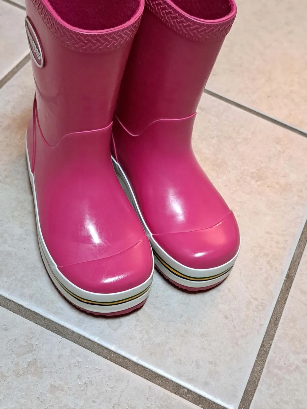 Havaianas Kids Aqua Rain Boots - Pink - USA Toddler Kids Size 10C